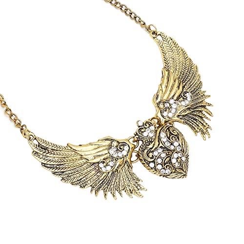 Image of SOHI Contemporary Necklace for Women and Girls, Necklace with Chain detailing for women, Statement jewellery, Fashion Jewellery for women, Imitation, ladies
