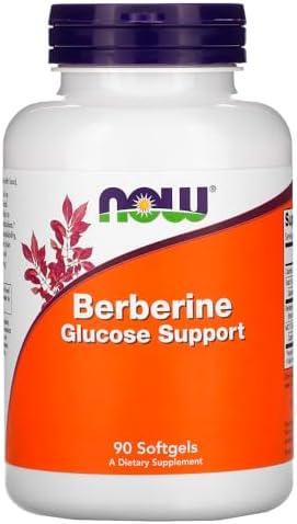 Berberina Support Glicose Now Foods 90 Soft Importado