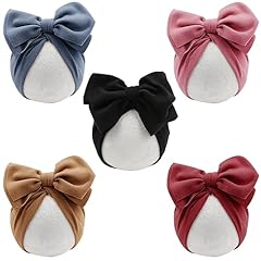 5 Pcs Cashmere-like: Light Blue, Burgundy, Coffee, Fuschia, Black