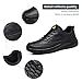 TAERDUN Slip Resistant Work Shoes for Men & Women Waterproof Anti Slip Kitchen Shoes for Chefs & Restaurant Workers Oil & Water Resistant Footwear with Comfort Insoles,Standing All Day,Black