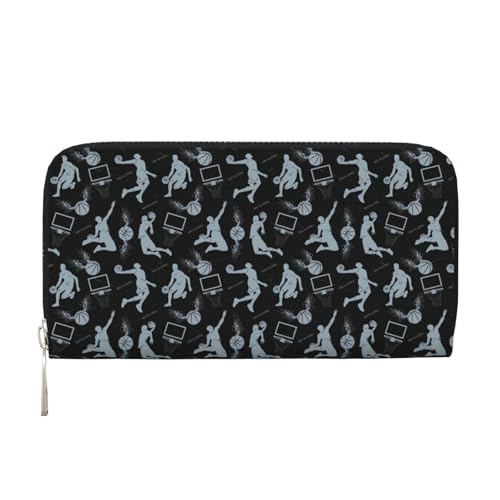 CRAYUKT Basketball Net Dribble Jump Shot Wallet Handbag