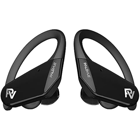 PALOVUE aptX Wireless Headphones Earphones, Bluetooth 5.2 and CVC8.0 Noise Cancelling Running Earbuds with 7 Mic for Sports, Qualcomm CSR, SportSound,Fast Pair Cover