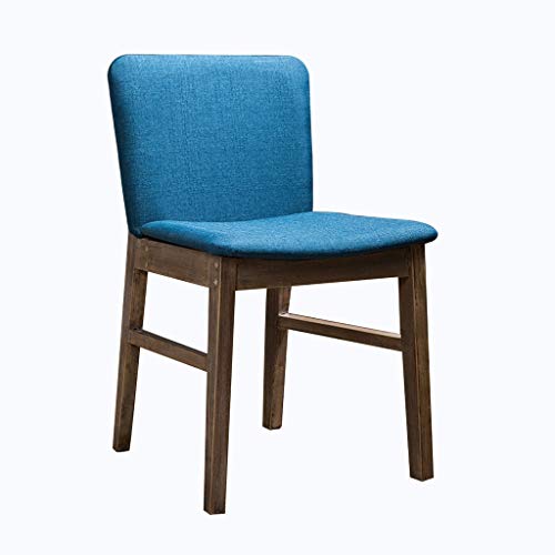 Chaise de salle à manger moderne design bleu lot de 2 haut de gamme