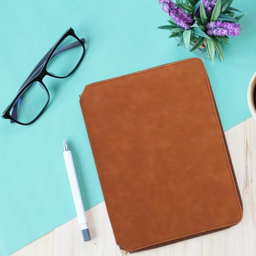 Carnet de notes A5 marron pour un usage quotidien elegant au bureau - 5