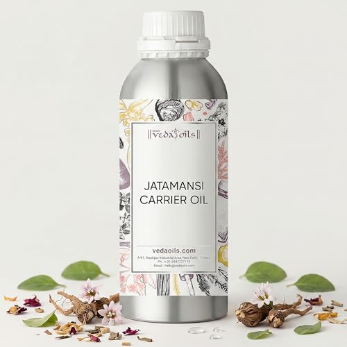 Image of VedaOils Jatamansi Hair Oil 100ml | Pure Herbal Extract for Growth Support | Helps Reduce Hair Fall, Improves Scalp Health & Encourages Restful Sleep | Natural Care Formula