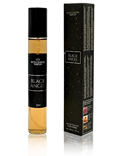 GECO Green ECOmmerce - Black Angel Eau de Toilette 33 ml – Profumo per Capelli Donna seducente e ambrato con sfumature floreali e orientali, ideale per serate intriganti e speciali