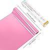 Pink Heat Transfer Vinyl - Lya Vinyl 12" x 10ft Pink Iron on Vinyl Roll for Cricut, Silhouette Cameo, Premium HTV for DIY Clothes, Bags, Shoes and Other Textiles #1