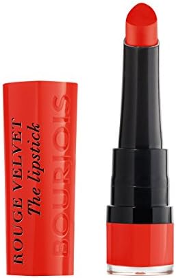 Bourjois Rouge Velvet The Lipstick Bullet Lipstick 7 Joli Carminois Reds, 2.4g 29166438007