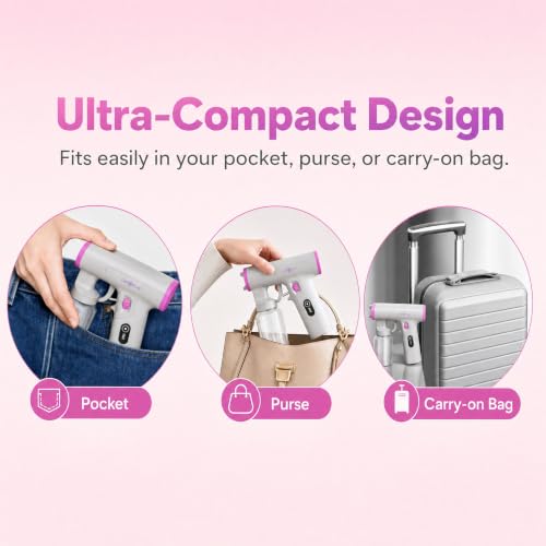 Image of Cordless Spray Tan Machine, Rechargeable Handheld Spray Tan Gun with USB-C Charging, 55W Brushless Motor, Adjustable Vertical & Horizontal Spray Pattern, Portable Self Tanner for Home, Travel & Salon