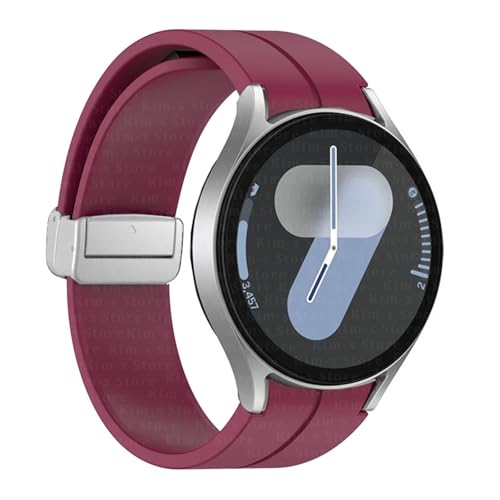 Bracelet Galaxy Watch 7 FE magnétique en silicone étanche pour le sport et le bureau