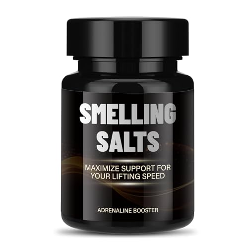 Gym Aroma Salts for Workout Sessions, Compact Scent Jar for Training and Strength Routine, Pocket Carry with Twist Closure, 30g