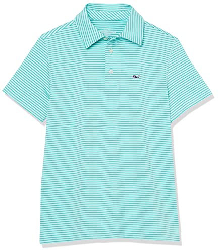 Image of Vineyard Vines Kids Bradley Stripe Sankaty Polo (Toddler /Little Kids /Big Kids)