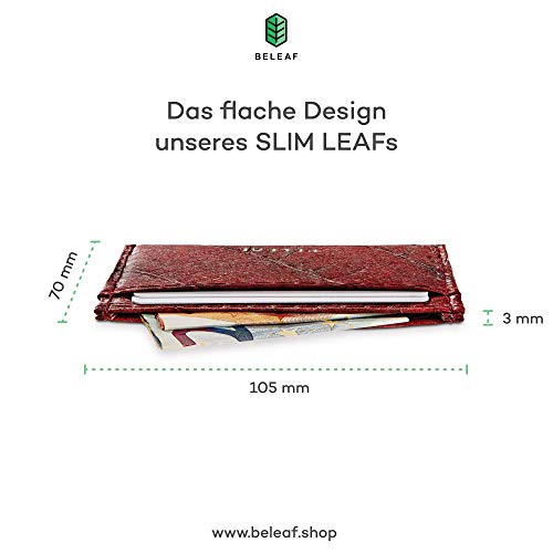 Portefeuille fin en feuilles robuste et durable contre l'usure BELEAF Slim Leaf - 6