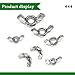 10 Pcs 10#-24 UNC Wing Nut,304 Stainless Steel Wingnuts Fasteners,for Household Maintenance,Industrial Manufacturing of Mechanical Equipment,Etc