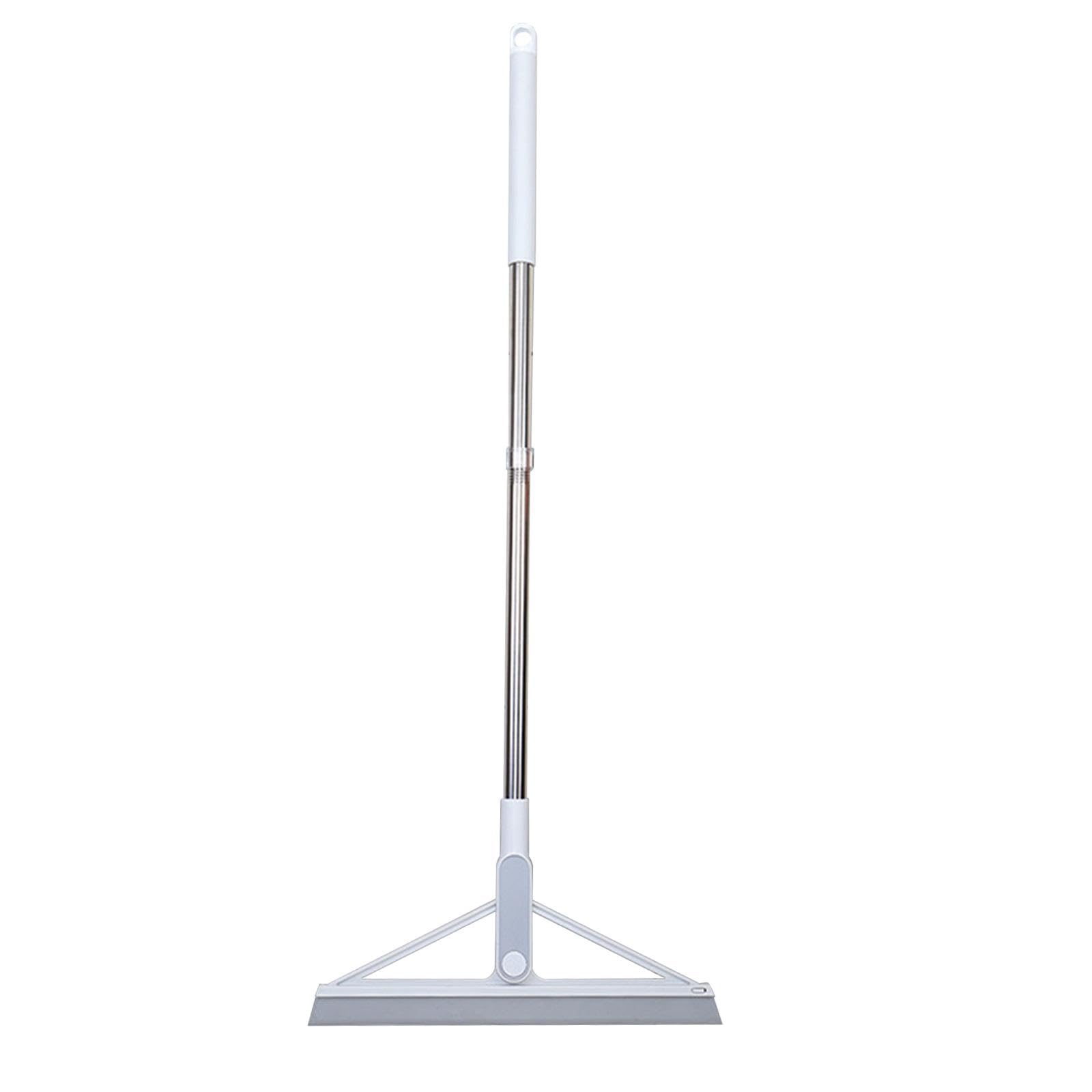 Magischer Rakelbesen für den Boden – Multifunktions-Gummibesen mit 104,1 cm verstellbarem Griff, Haushaltsreinigung, Kehrmaschine für Tierhaare, Teppich, Wasser