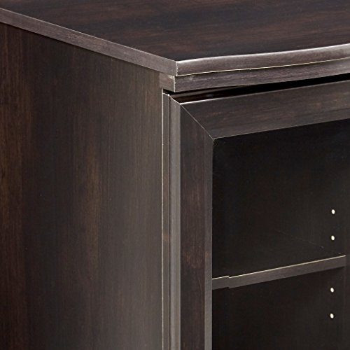 Sauder Regent Place Panel Tv Stand, For Tv's Up To 50", Estate Black Finish #TOP5