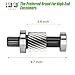 10L0L Input Shaft Kit for EZGO TXT & Medalist 1994-up, Marathon 1988-1994 Electric Golf Cart, 21 Tooth Spline Gear 1.5