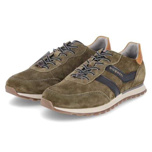 Zapatillas bugatti 332-ag806 de hombre con suela ligera que reduce la fatiga
