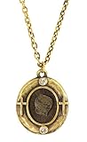 American Coin Treasures Gold Tone Widow's Mite Coin Pendant With Verse