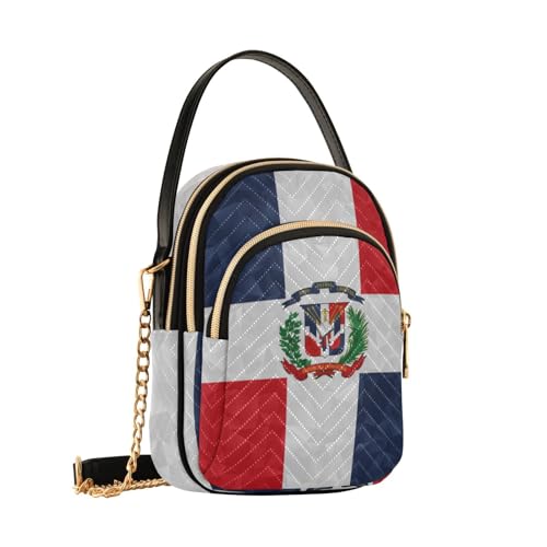 Image of Patriot Flag Cell Phone Purse Crossbody Handbag Durable Shoulder Bag Sturdy Travel Pouch