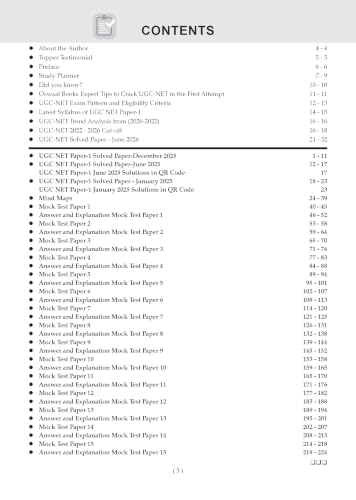 Image of Oswaal NTA UGC NET / JRF / SET Paper-1 | 15 Mock Test Papers | Teaching & Research Aptitude (Compulsory) | (For 2026 Exam)