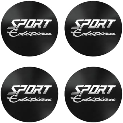 Amazon.com: VCYOPN 4PCS Car Wheel Hub Center Caps Stickers, 2.2