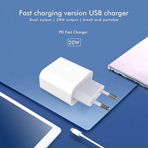 Staright M-3 Adaptador de energia de carregamento rápido de saída dupla de 20 W Mini carregador de p