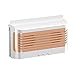 TOTMOX Ventilatore solare per finestrini auto, ventola di scarico per auto, ventola di purificazione dell'aria per auto con batteria ricaricabile