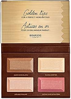 Bourjois Delice de Poudre rozświetlająca paletka do twarzy nr 01 - Dark Chocolate