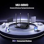 Tenda AC1200 Smart WiFi Router, High Speed Dual Band Wireless Internet Router with Smart APP, 4 x 100 Mbps Fast Ethernet Ports, Supports Guest WiFi, Access Point Mode, IPv6 and Parental Controls(AC6) - Image 4