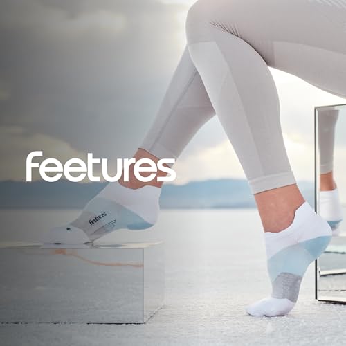 Image of Feetures Elite Light Cushion Mini Crew Sock - Sport Sock with Targeted Compression