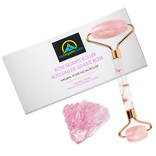 My Organic Zone Rose Quartz Roller