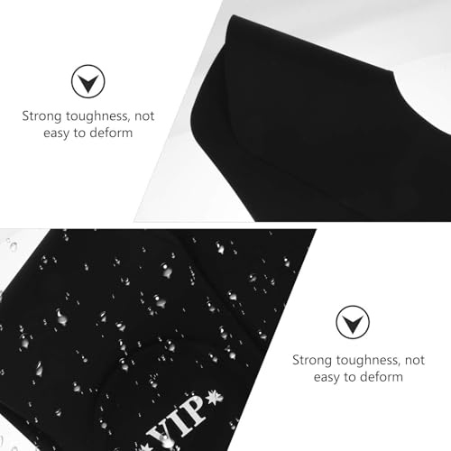 Capa protectora de silicona para corte de cabello negra miniatura 3