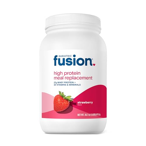 Bariatric Fusion Meal Replacement Protein 2lb Tub Strawberry Shortcake for Gastric Bypass & Sleeve Gastrectomy