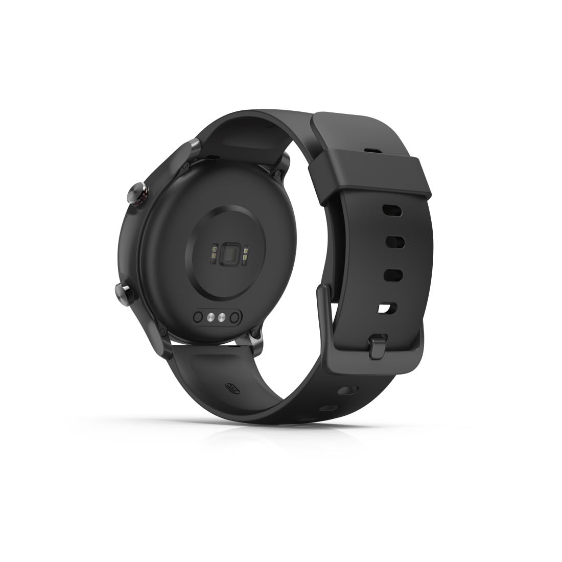 Hama Smartwatch GPS (zegarek inteligentny, smart, LCD, Bluetooth, wodoodporny, pulsoksymetr, powiadomienia, silikonowy pasek, sportowy, fitness) czarny