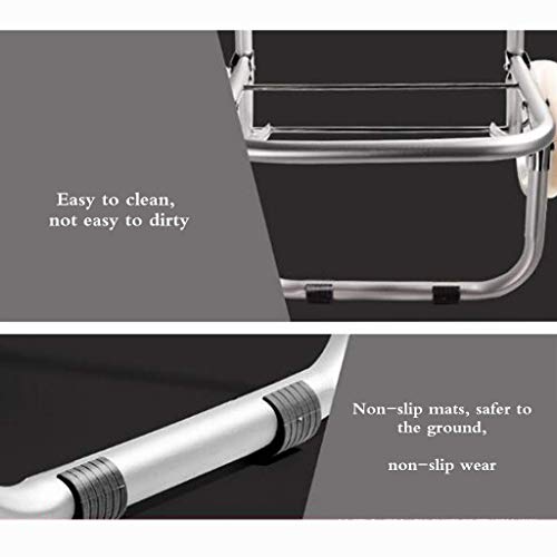 Multifunktionaler Einkaufstrolley, Küchenaufbewahrung, Einkaufswagen, Aluminium, Klettern, Einkaufswagen, alte Menschen… – Bild 4