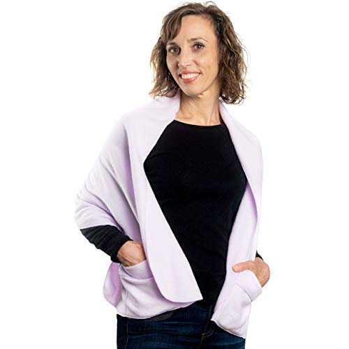 Comfort Finds Polar Fleece Shawl with Pockets - Pack of 2