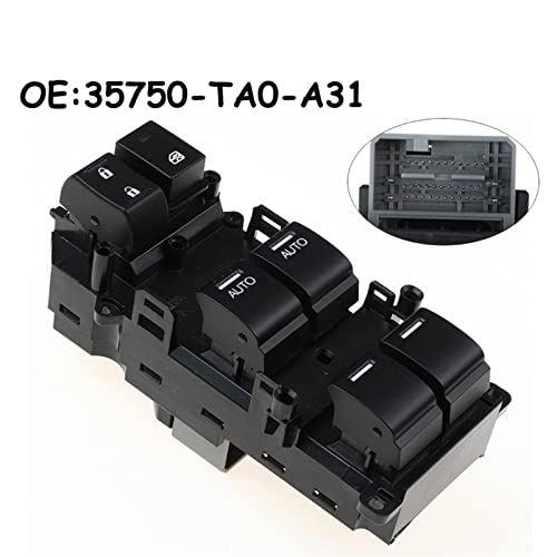 Interrupteur de commande de vitre électrique pour rouler confortablement 35750-TA0-A31 - 2