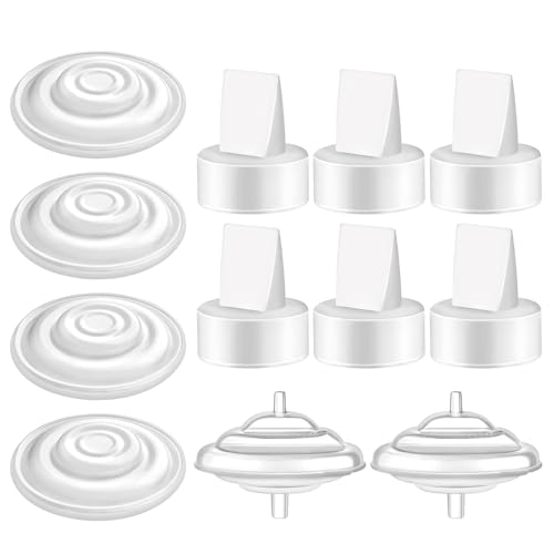 Image of Maymom Pump Parts Compatible with Spectra S1 Spectra S2 Spectra 9 Plus Duckbill Valve Silicone Membrane Backflow Protector Replace Spectra Valve S2 Replacement Parts Not Original Spectra Pump Parts