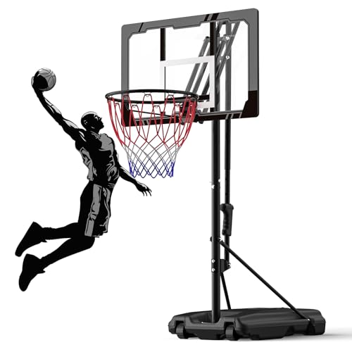 Image of IGL Portable Basketball Hoop Outdoor, 10 FT Height Adjustable