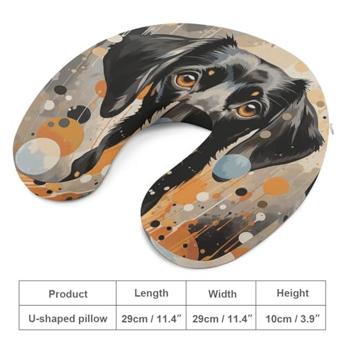 Almohada U Viscoelástica 30 cm Tamaño Único miniatura 2