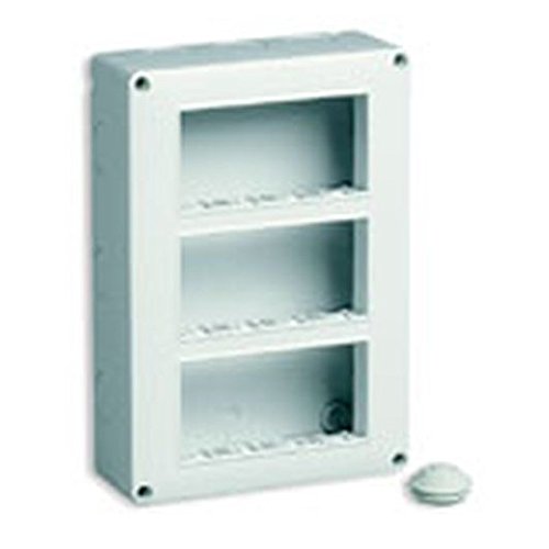 Vimar Plana Scatole di superficie – Scatola ip40 12 modulo 4 x 3 verticale serie Piatto