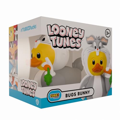 TUBBZ Edizione Scatola: Looney Tunes – Bugs Bunny Anatra Cosplay da Collezione in Vinile – Prodotto Ufficiale per i Fan di Looney Tunes