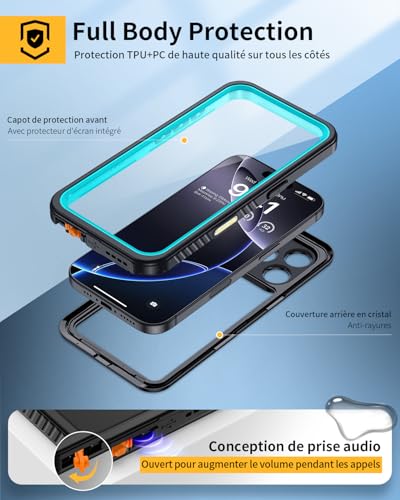 Coque étanche iPhone 16 Pro incassable finies les vitres brisées