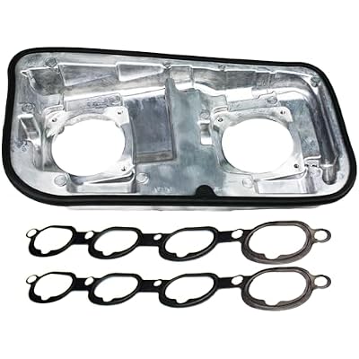 M156-A105-ADFU - RMT New Front And Rear Intake Manifold Center Plate For Mercedes Benz C63 AMG 2008-2015, Mercedes Benz CL63 AMG 2008-2010, Mercedes Benz CLK63 AMG 2007-2009