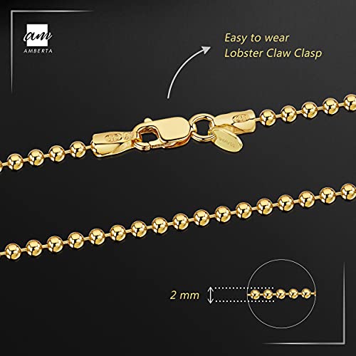 Amberta® Gioielli - Collanina - Catenina Argento