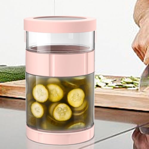Pot à cornichons distributeur de conserve étanche grand format - 7