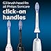 Philips Sonicare G3 2-in-1 Plaque Removal + Gum Care Brush Heads, Genuine Replacement Toothbrush Heads, White, 2 Pack, HX9052/65