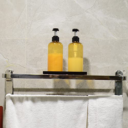Plastic Shampoo Bottles With Pump, 10 Oz 4-Pack Refillable Shampoo And Conditioner Dispenser Containers Set, Large Empty Reusable Bathroom Shampoo Bottle For Shower Body Wash, Amber #TOP7
