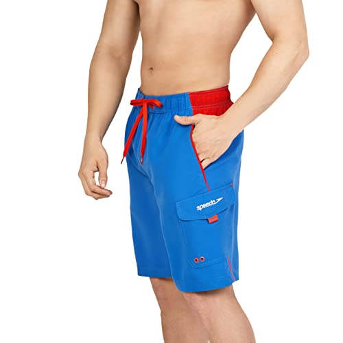 Image of Speedo Men's Marina Sport Volley, Knee Length Swim Trunk